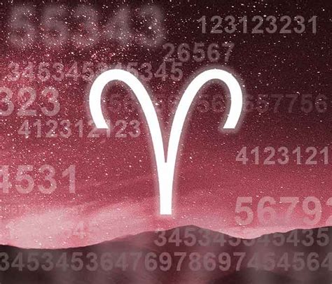 lucky aries numbers|Aries & Their Lucky Numbers: Serendipitous Numbers for Aries.